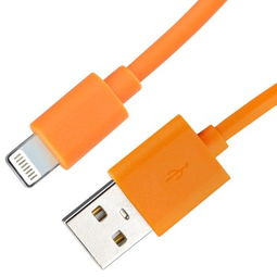 高爾夫Golf USB數據充電線 為iPhone 5/5s/5c/mini注入鮮橙色活力